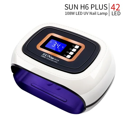 دستگاه UV LED ناخن سان مدل H6 plus